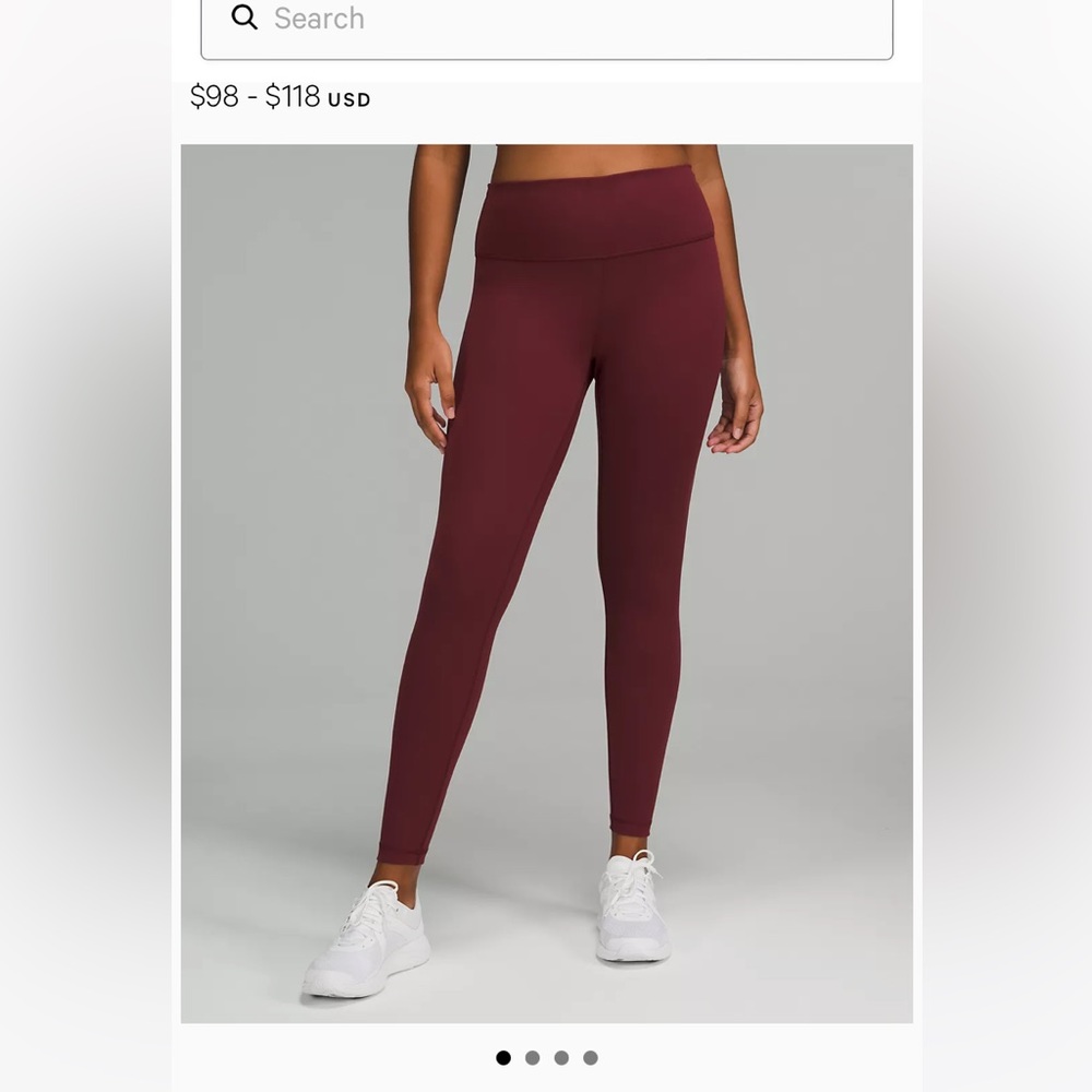 Lululemon Wunder Train Leggings